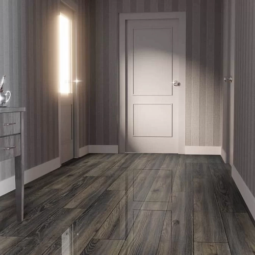 ДУБ КАНЬОН ЧЁРНЫЙ ЛАМИНАТ  FALQUON  BLUE LINE WOOD 10 ламинат для пола